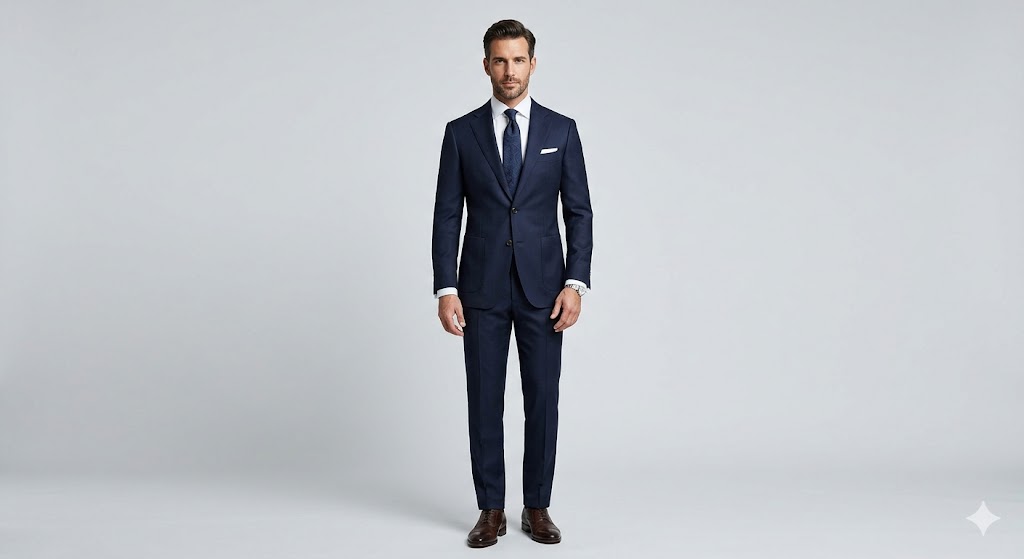 Classic Navy Business Suit
