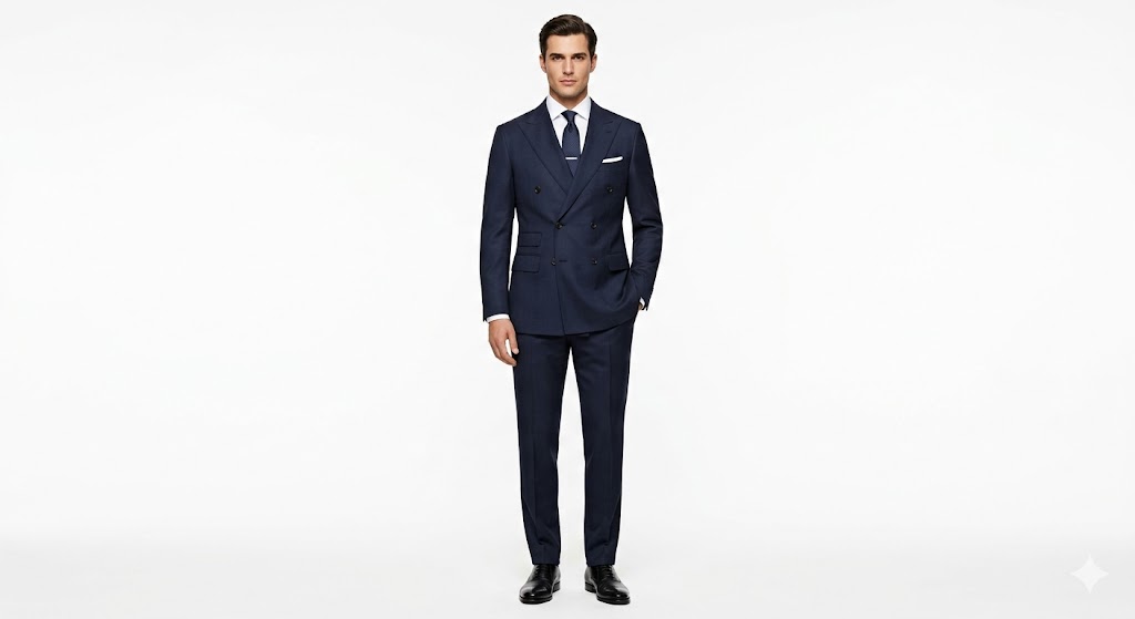 Double-Breasted Power Suit