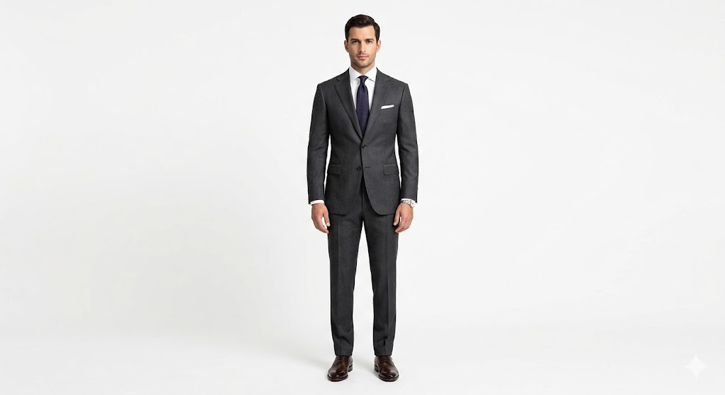 Peak Lapel Executive Suit